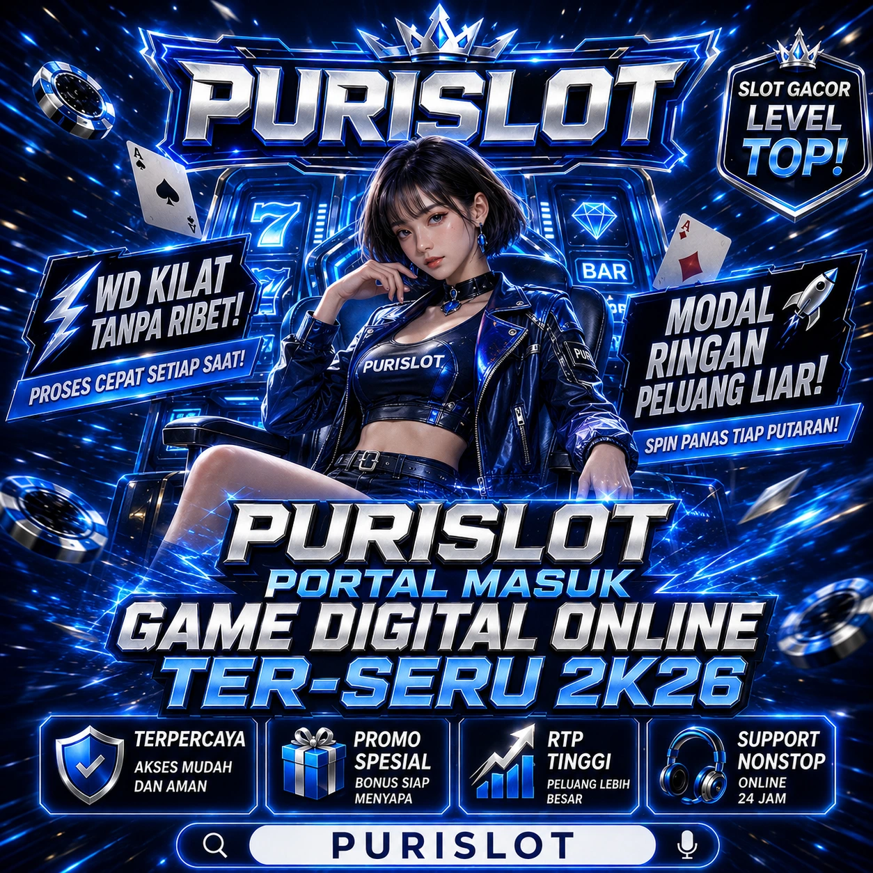 PURISLOT: Portal Masuk Game Digital Online Ter-seru 2K26